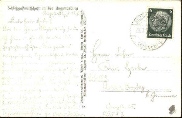 Augustusburg Fliegeraufnahme – Bild 2