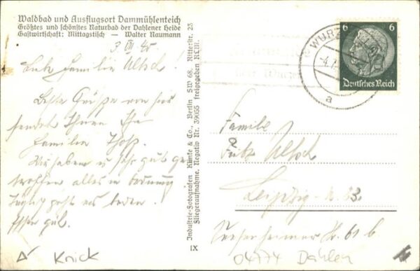 Ochsensaal Fliegeraufnahme Dammuehlenteich – Bild 2