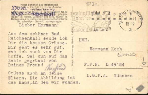 Bad Reichenhall Hotel Bahnhof – Bild 2