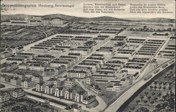 Heuberg Westerheim Truppenuebungsplatz Barackenlager