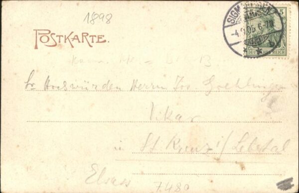 Sigmaringen vom Muehlberg – Bild 2
