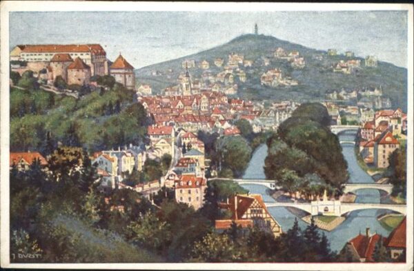 Tuebingen Blick von Westen