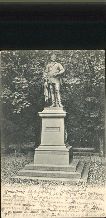 Heidelberg Neckar Scheffeldenkmal