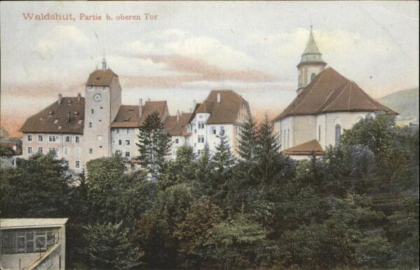 Waldshut Tiengen Rhein beim oberen Tor
