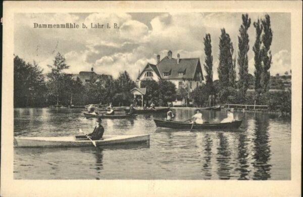 Lahr Schwarzwald Dammenmuehle Boote