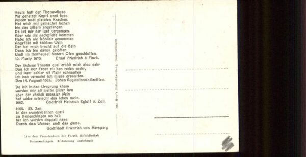 Donaueschingen Geschichte des Donau-Ursprungs – Bild 2