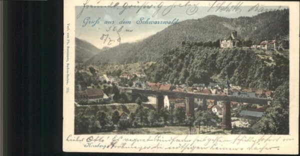 Hornberg Schwarzwald Bruecke