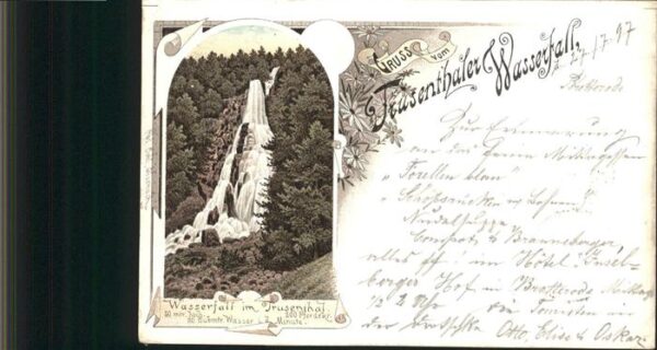 Brotterode Trusenthaler Wasserfall