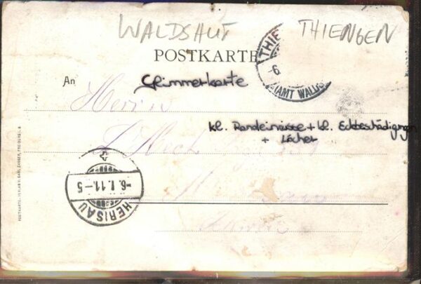 Waldshut Tiengen Rhein Kuenstler L Zorn – Bild 2