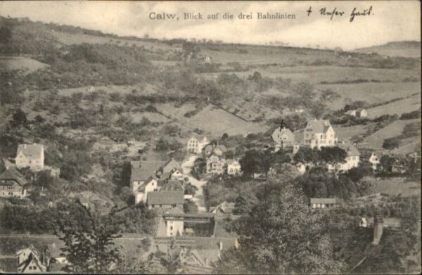 Calw Drei Bahnlinien