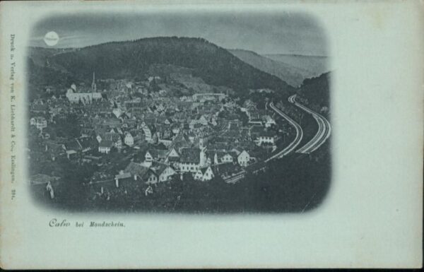 Calw bei Mondschein