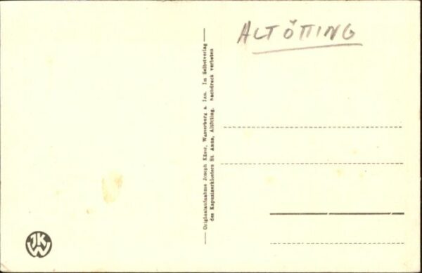 Altoetting Handschriftlich] Prunkwagen seilgen Bruders Konrad – Bild 2