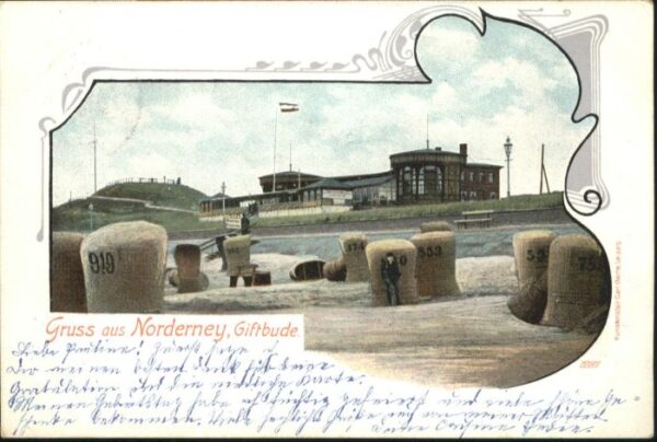 Norderney Nordseebad Norderney Giftbude