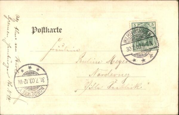 Wilhelmshaven Neue Hafen Schiff – Bild 2