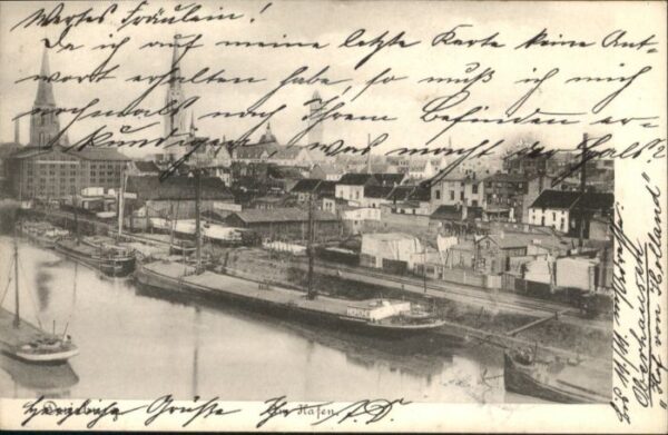 Duisburg Ruhr Duisburg Hafen Schiff