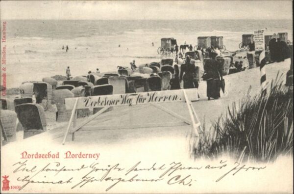 Norderney Nordseebad Norderney Strand Kutsche