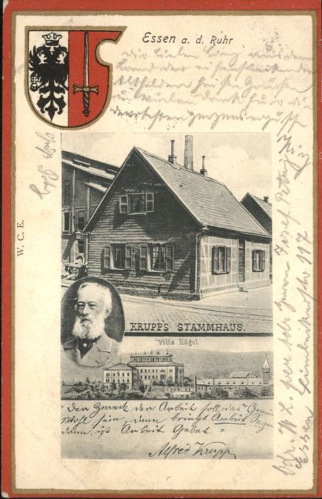 Essen Ruhr Essen Krupps Stammhaus Wappen