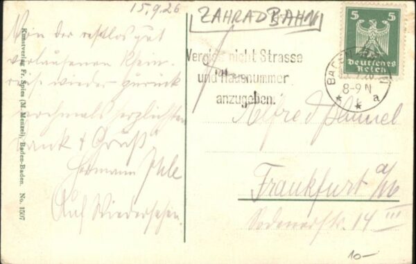 Baden-Baden Zahnradbahn – Bild 2
