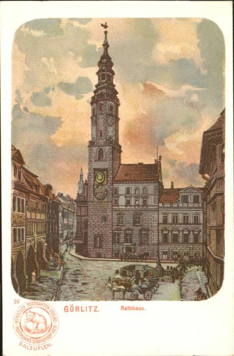 Goerlitz Sachsen Goerlitz Rathaus Kutsche