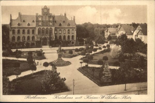 Rathenow Kreishaus Kaiser Wilhelm Platz