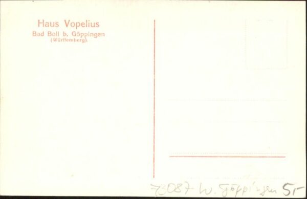 Bad Boll Haus Vopelius – Bild 2