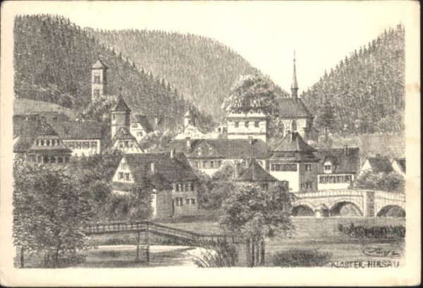 Hirsau Kloster Kuenstler J Luz