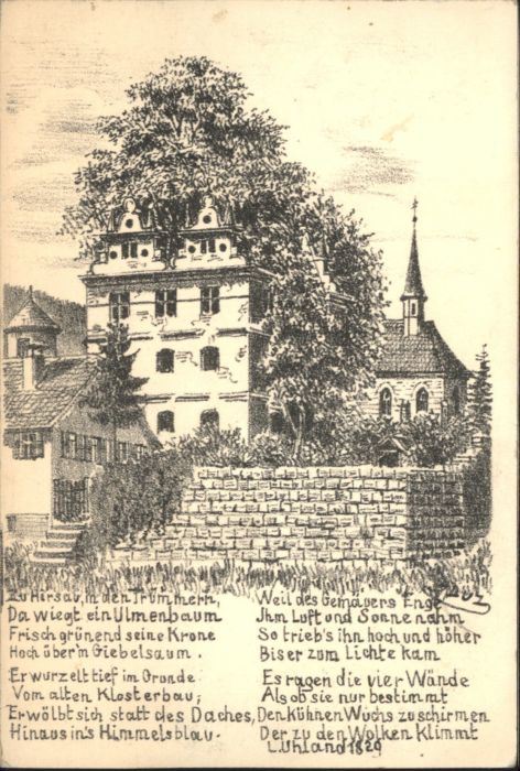 Hirsau Kuenstler J Luz