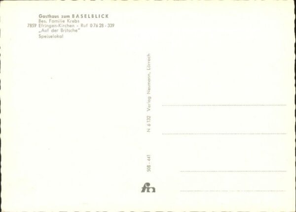 Efringen-Kirchen Gasthaus Baselblick – Bild 2