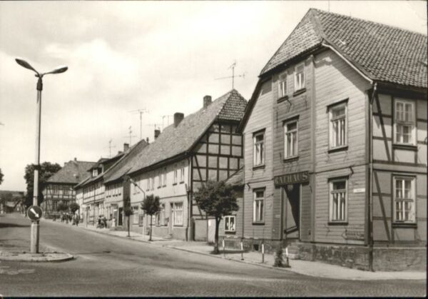 Elbingerode Harz Rathaus Marktplatz