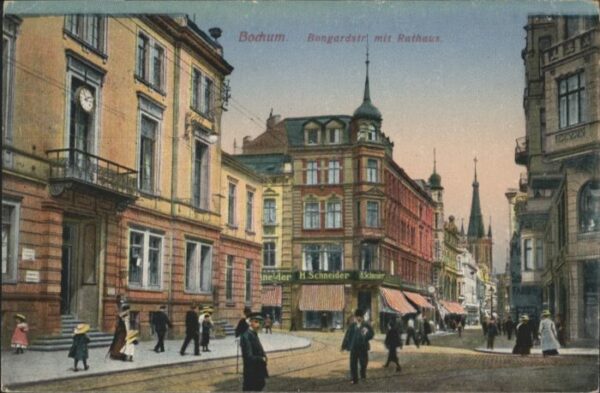 Bochum Bongardstrasse Rathaus  H Schneider
