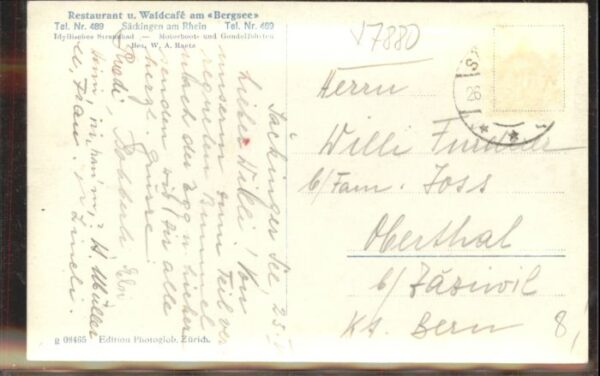 Bad Saeckingen ergsee Eggberg Boot – Bild 2