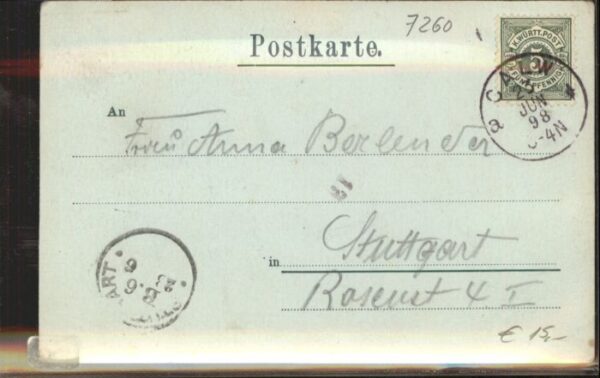 Calw Nagold bei Mondschein – Bild 2