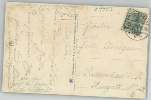 Poehl Vogtland ocketa [Stempelabschlag] Loreley Triebtal – Bild 2