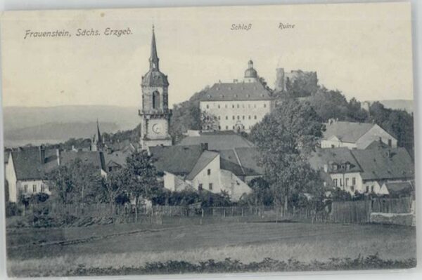 Frauenstein Sachsen Schloss Ruine
