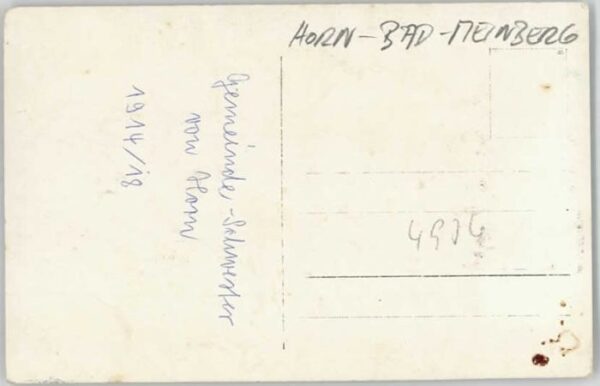 Horn-Bad Meinberg [handschriftlich] – Bild 2