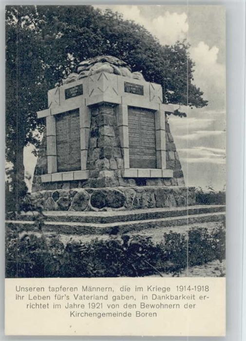 Boren Kriegerdenkmal