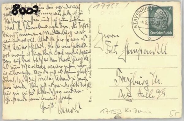 Stavenhagen Fritz Reuter Denkmal – Bild 2