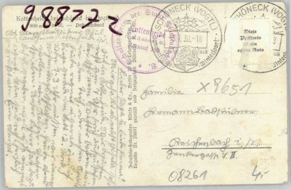 Schoeneck Vogtland ottenheide Fliegeraufnahme – Bild 2