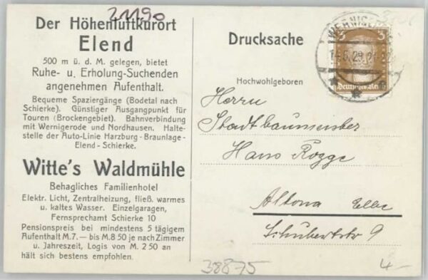 Elend Harz Witte's Waldmuehle – Bild 2