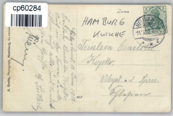 Hamburg [Handschriftlich] Kutsche – Bild 2
