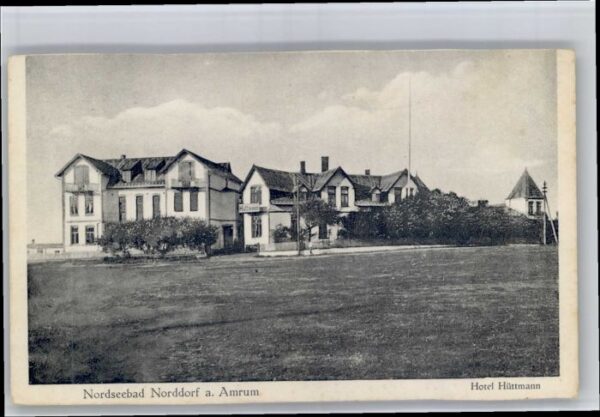 Norddorf Amrum Hotel Huettmann