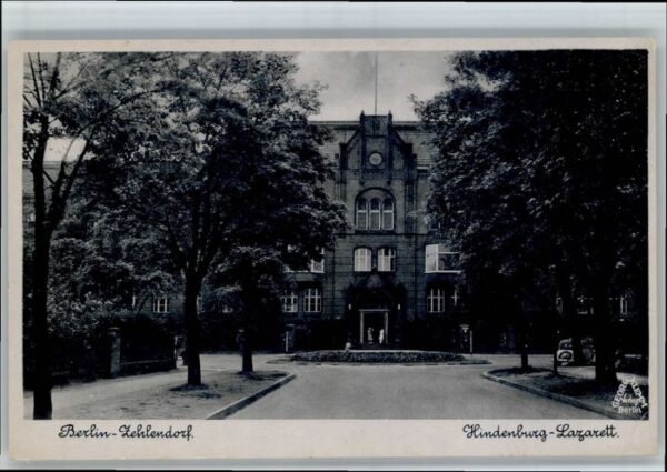 Berlin-Zehlendorf Hindenburg Lazarett