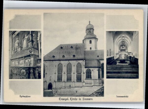 Simmern Hunsrueck pitaphium Kirche