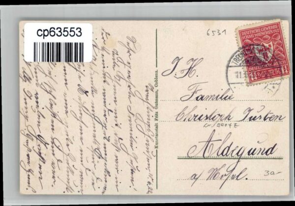Trechtingshausen Schloss Sonneck Dampfer Wilhelm – Bild 2
