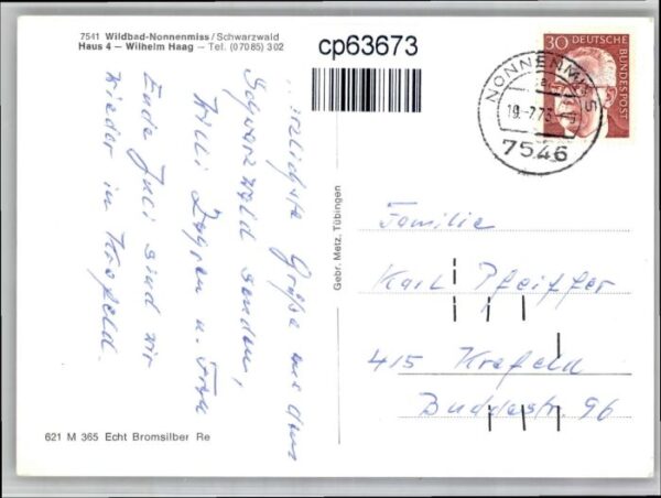 Nonnenmiss Haus 4 Wilhelm Haag – Bild 2