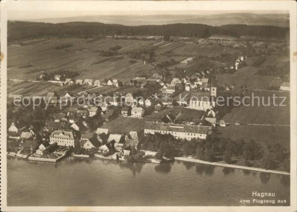 Hagnau Bodensee Fliegeraufnahme
