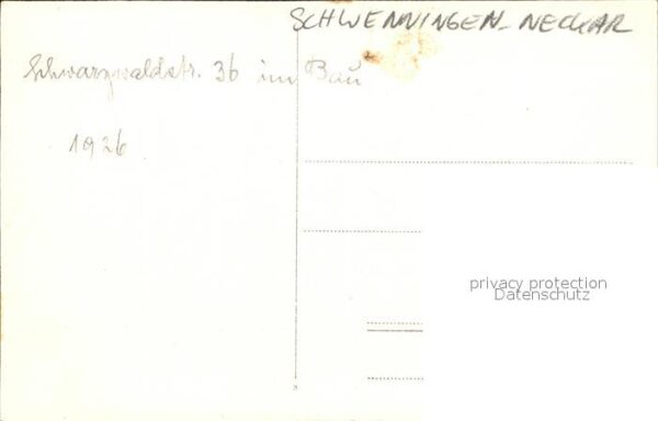 Schwenningen Neckar Schwarzwaldstrasse – Bild 2