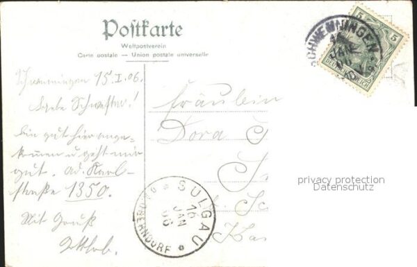 Schwenningen Neckar Neckar Ursprung Realanstalt – Bild 2