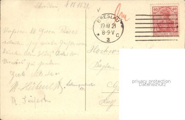 Breslau Niederschlesien Gesellschaftshaus Apollo – Bild 2