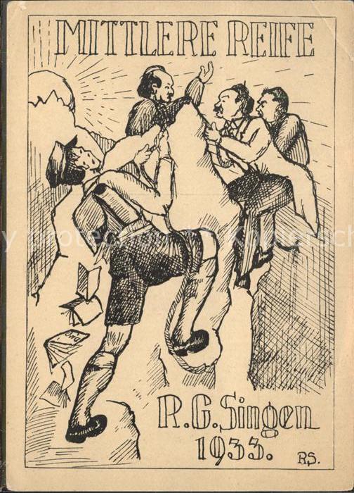 Singen Hohentwiel Mittlere Reife R. G. Singen